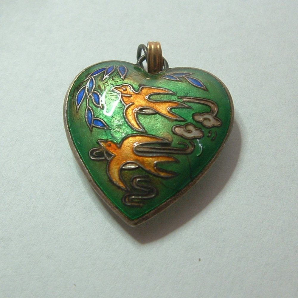 VTG Cloisonne Pendant